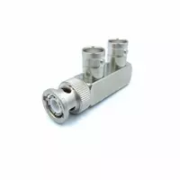 BNC (M) to Dual BNC (F) Adapter